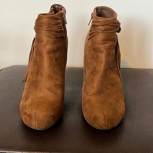 Womens high heel booties